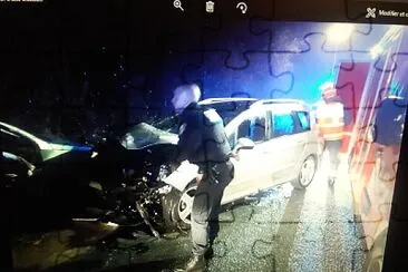 פאזל של Crash de ma 308 sw /1