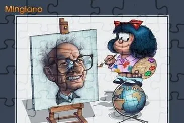 dia del idioma jigsaw puzzle