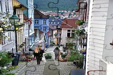 Bergen Norway jigsaw puzzle