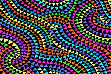 colorful triangles