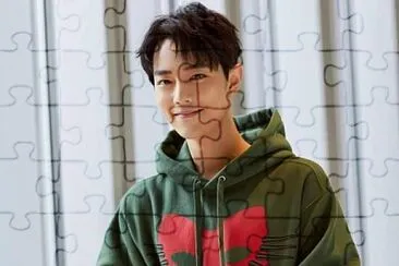 Chinese actor  Xiao Zhan jigsaw puzzle