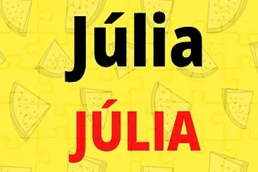 פאזל של julia