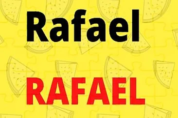 פאזל של rafael