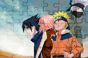 anime naruto jigsaw puzzle