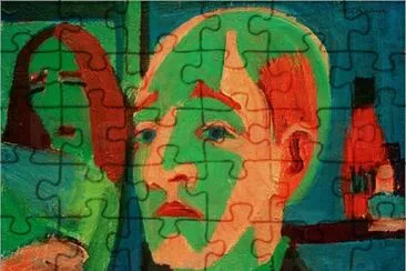 Ernst Ludwig Kirchner 1880-1938 jigsaw puzzle