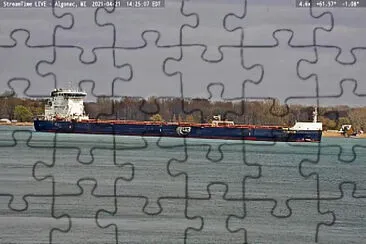 G3 Marquis Freighter at Algonac jigsaw puzzle