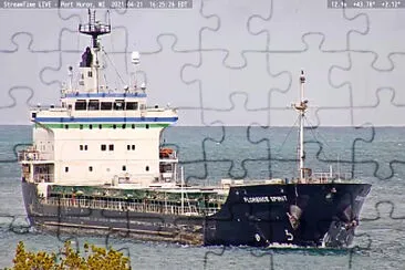 Florence Spirit Freighter at Port Huron jigsaw puzzle