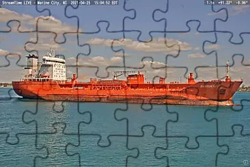 m/t Harbour First heading to Montreal jigsaw puzzle