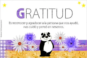 Gratitud