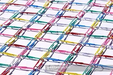 Paper clips jigsaw puzzle