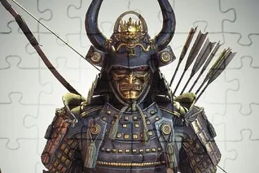 Samurai jigsaw puzzle