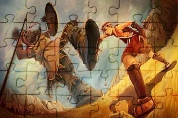 Davide contro Golia jigsaw puzzle