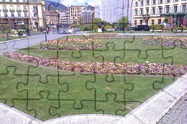 Neuchâtel Esplanade 1 jigsaw puzzle