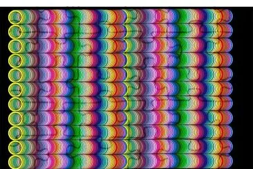 rainbow tube abstract jigsaw puzzle