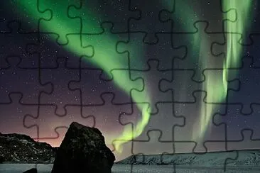 aurora voreal jigsaw puzzle