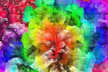 explosion of colors jigsaw puzzle