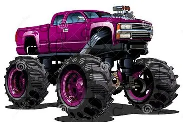 Cartoon Monster Truck 6