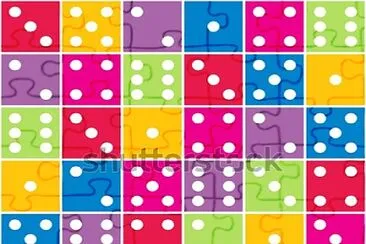 colorful dice