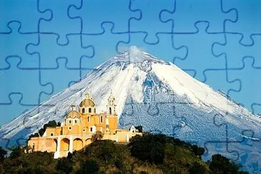 CHOLULA, PUEBLA, MEXICO jigsaw puzzle