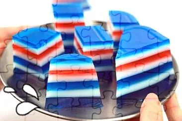 layered jello