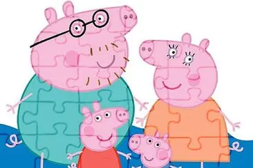 פאזל של Peppa pig