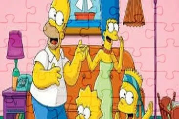 Los Simpson jigsaw puzzle