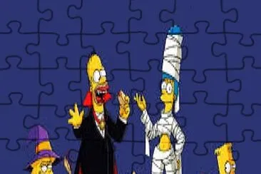 Los Simpson jigsaw puzzle