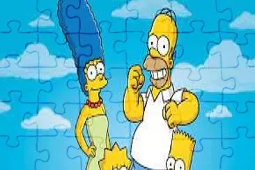 Los Simpson jigsaw puzzle