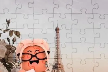 chica paris jigsaw puzzle