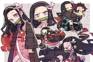 פאזל של nezuko