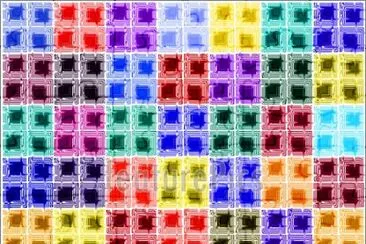 colored cubes