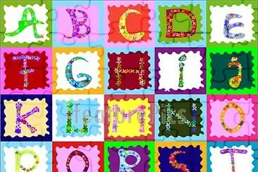 alphabet  for children jigsaw puzzle