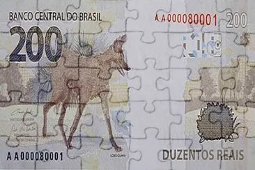 Cédulas de real jigsaw puzzle