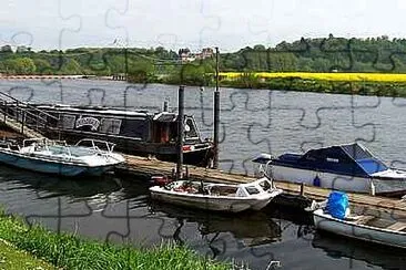 The Trent at Beeston Rylands jigsaw puzzle