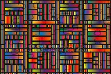 multicolored grid