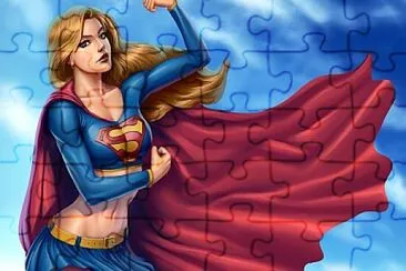 פאזל של supergirl