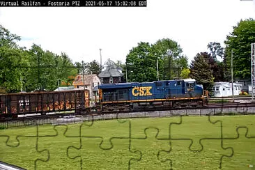 CSX-5402  at Fostoria,OH/USA jigsaw puzzle