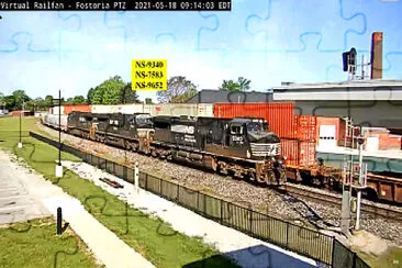 NS-7673 NS-9634 NS-8183 at Fostoria,OH/USA jigsaw puzzle