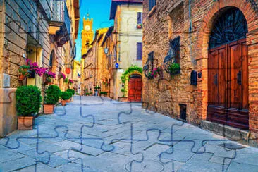 Pienza-Italia jigsaw puzzle