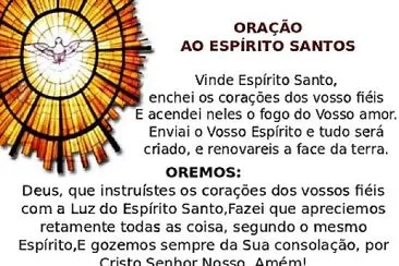 Oração Espírito Santo