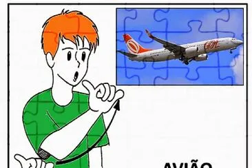 MEIOS DE TRANSPOTES AVIÃO