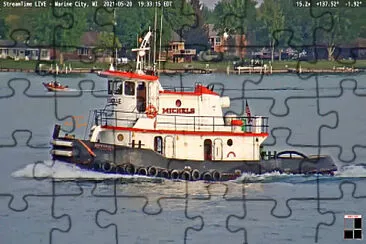 tug Ruth Lucille (former Ocean Endevour) jigsaw puzzle