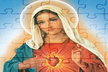 פאזל של Rompecabezas de la Virgen María