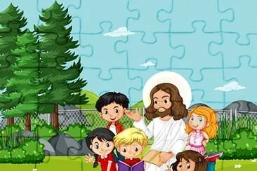 JESUS ENSINANDO jigsaw puzzle