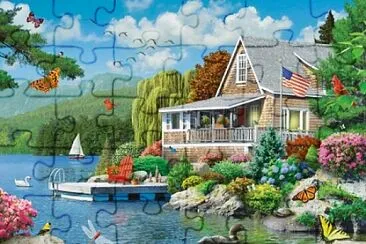 Casa del Lago jigsaw puzzle