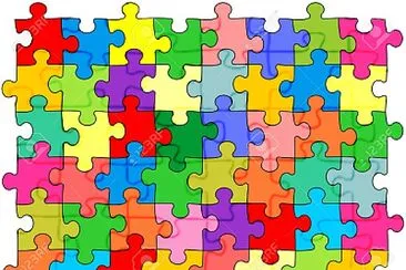 colorfull puzzle jigsaw puzzle