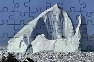 Iceberg jigsaw puzzle