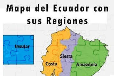 MAPA DEL ECUADOR jigsaw puzzle