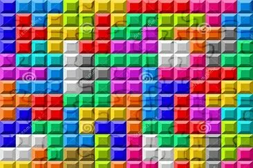 colorful tetris