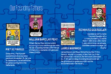 KPMG Founding Fathers jigsaw puzzle